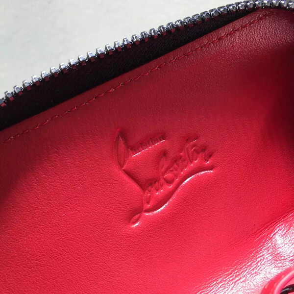 【SS16新作】クリスチャン ルブタンスーパーコピー Christian Louboutin欲しかった ルブタンPanettoneスタッズコインケース