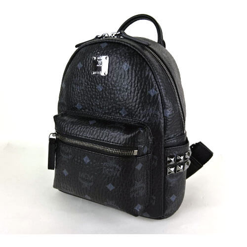 MCM エムシーエム スーパーコピー MMK5SVE41 BK001 ブラック スタッズ BACKPACK リュック XS