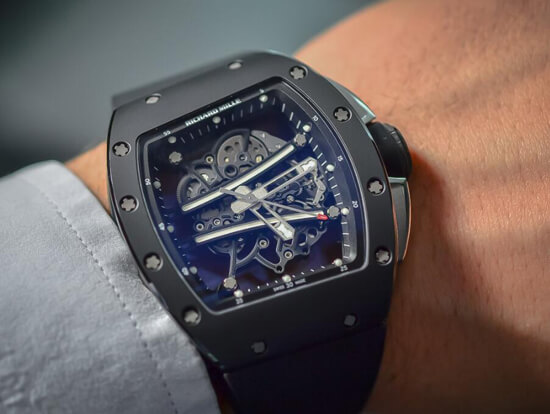 大人気 リシャールミル時計スーパーコピー RM 61-01 ヨハン・ブレイク グレー エディション