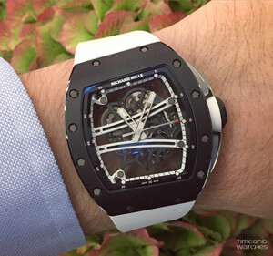 即日配送 リシャールミル時計スーパーコピー RM 61-01 ヨハン・ブレイク グレー エディション