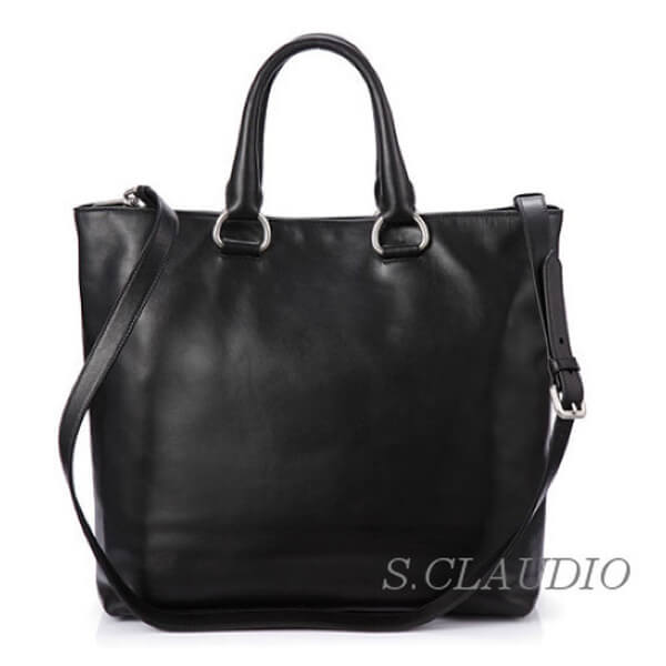 ☆PRADAプラダスーパーコピー ☆ ミランダ愛用 BN2865/S.CALF 2WAYトート*NERO/ARGILLA