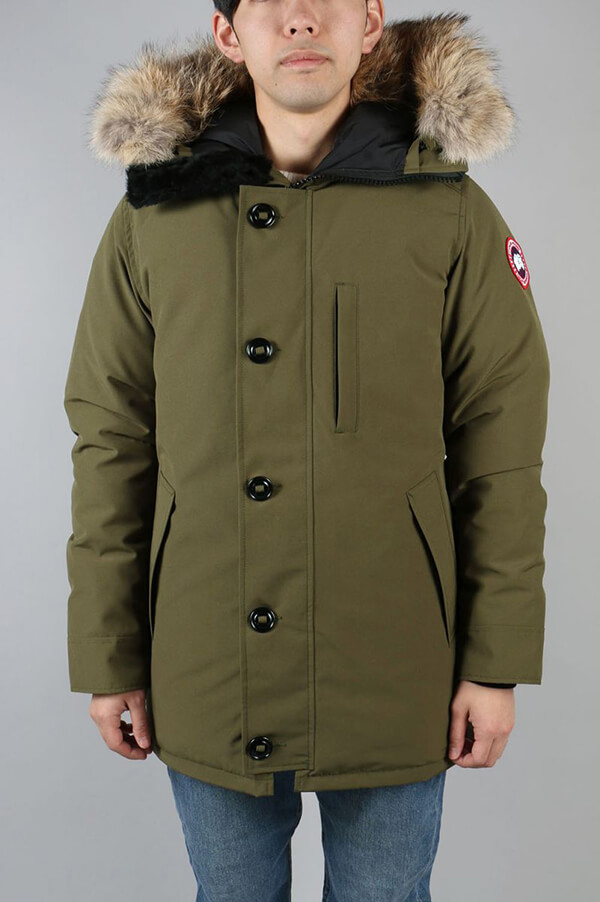 CANADA GOOSE (カナダグース) / メンズ / JASPER PARKA (ジャスパー) / MILITARY GREEN (722040114)