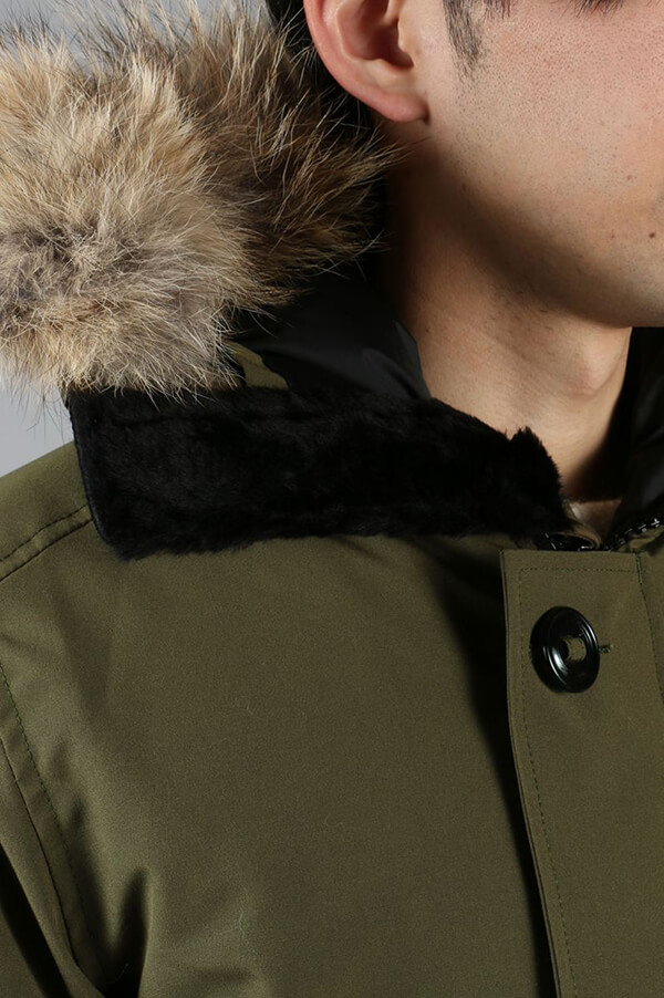 CANADA GOOSE (カナダグース) / メンズ / JASPER PARKA (ジャスパー) / MILITARY GREEN (722040114)