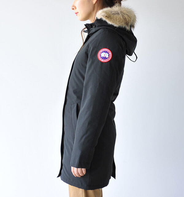 2017秋冬新作 CANADA GOOSE カナダグース VICTORIA PARKA ヴィクトリアパーカー ファーフード ダウンジャケット ダウンコート・3037L レディース