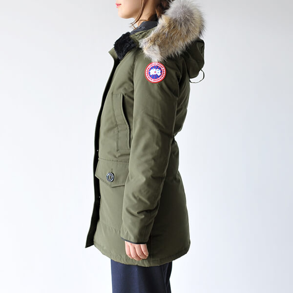 2017秋冬新作 CANADA GOOSE カナダグース BRONTE PARKA ブロンテパーカー フードファー ダウンジャケット ミドルコート・2603JL レディース