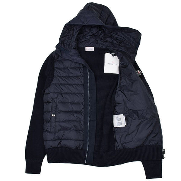 モンクレール メンズMONCLER モンクレールスーパーコピー メンズ ニットダウンジャケットパーカー 2017-2018AW 9402800