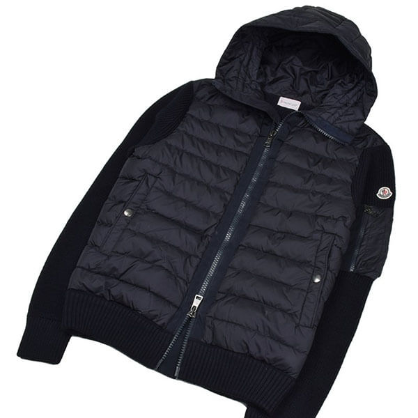 モンクレール メンズMONCLER モンクレールスーパーコピー メンズ ニットダウンジャケットパーカー 2017-2018AW 9402800