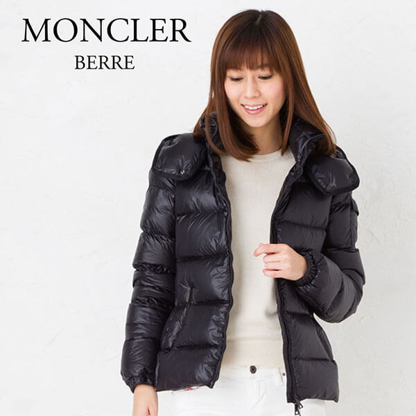 モンクレール MONCLER スーパーコピー レディース ダウンジャケット 46927 49 53052 BERRE ブラック