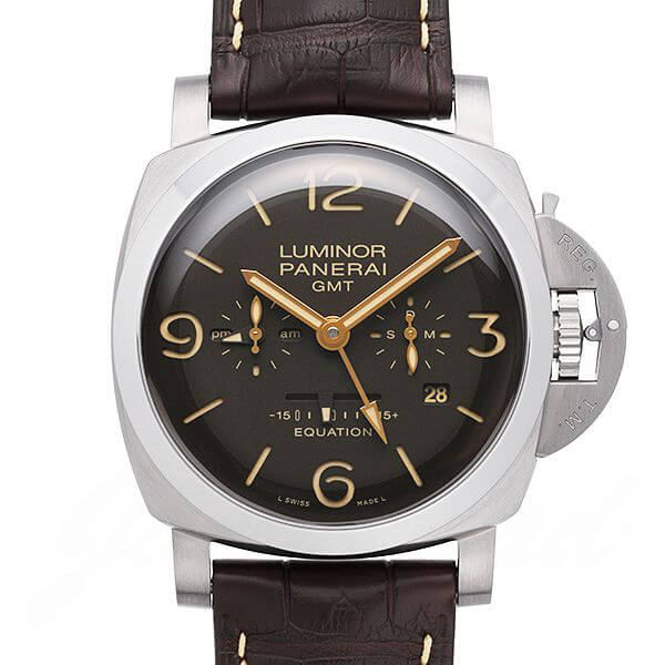 パネライ PANERAI ルミノール 1950 イクエーション オブ タイム 8デイズ GMT チタニオ PAM00656