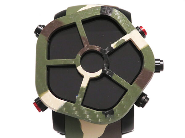 ジェイコブ JACOB&CO ゴースト JC-GST-CAMOGR ブラック文字盤 メンズ 腕時計