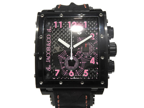 ジェイコブ JACOB&CO エピックI JC-V2Q1PC ブラック文字盤 メンズ 腕時計