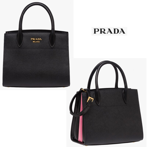 2017新作 PRADA プラダスーパーコピー PR393 BIBLIOTHEQUE LARGE BAG 1BA071 2EVU F014A V OOF