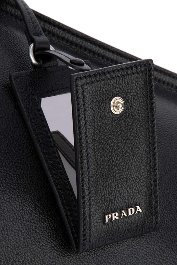 公式サイト完売！ PRADA カーフ エチケット ショルダー 1BD085PE