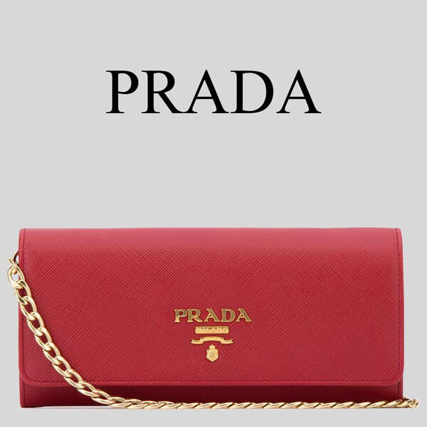 PRADA サフィアーノカーフレザー 財布 1BP290VC00NZV