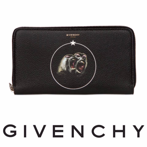 [GIVENCHY] ジバンシィスーパーコピー 2016年大注目モンキーモチーフ 長財布