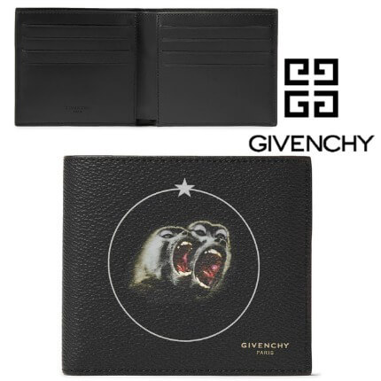 2017新作入荷 GIVENCHY ジバンシィスーパーコピー Monkey Brothers Printed 財布