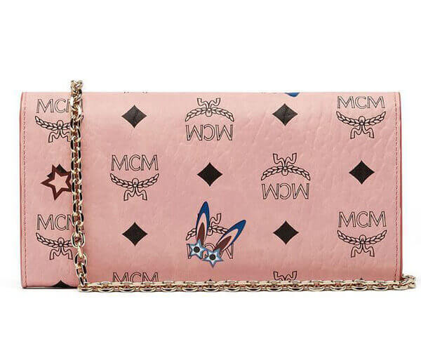 MCM 長財布 18SS STAR EYED BUNNY VISETOS 長財布 WOC MYL8SME69PZ MC3815