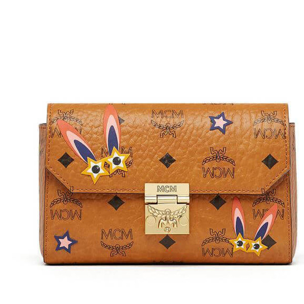 MCM クラッチバッグ 2018 STAR EYED BUNNY VISETOS クラッチ MYZ8SME74CO MC3796