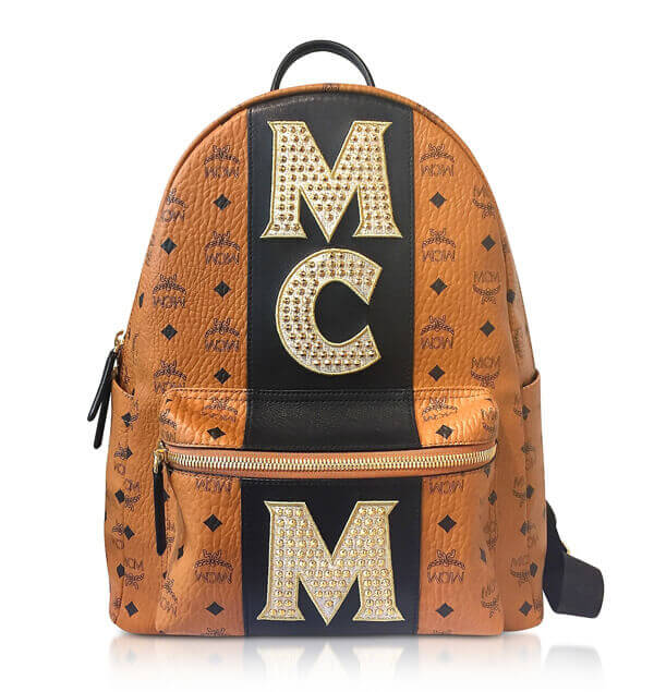 MCM リュック Stripe Studded Stark バックパック