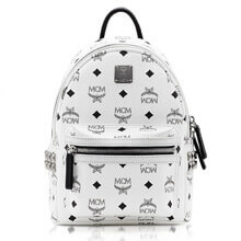 MCM リュック White Mini Stark バックパック