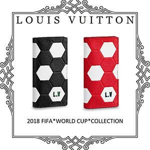 ルイ・ヴィトン  FIFA W杯 限定 ポルトフォイユ・ブラザ すぐ届く M63294/M63230