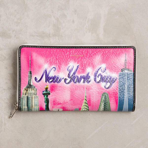 バレンシアガ Bazar Continental長財布 New York BAZAR バザール シティ