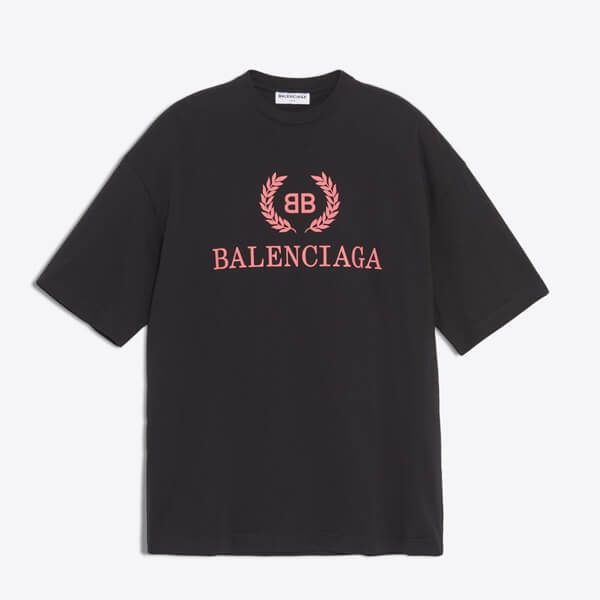 バレンシアガ BB ロゴ Tシャツ オーバーサイズ