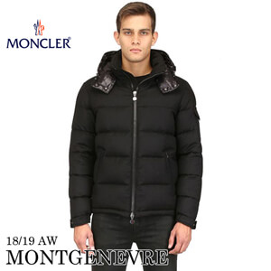 18/19秋冬 モンクレール MONCLER★MONTGENEVRE ブラック 68I-3EU043