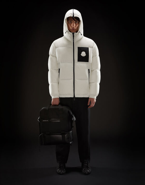 MONCLER×CRAIG GREENコラボTRESHERSダウンジャケット【白】