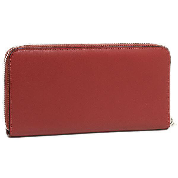 ロエベ 財布 AROUND WALLET BRICK RED