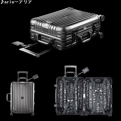 【関税送料込】Rimowa&Moncler スーツケース black♪【スーパーコピー】