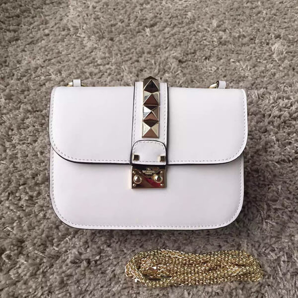 15-16AW Valentino ヴァレンティノスーパーコピー★"Rockstud" Mini ショルダーバッグ Ivory★ IW0B0298VIT