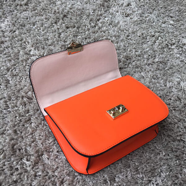 ★Valentino ヴァレンティノスーパーコピー(ヴァレンティノ) Mini Lockバッグ DeepOrange★ IW2B0861VIT