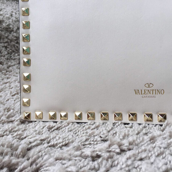 18新作 Valentino ヴァレンティノスーパーコピー Rockstud leather clutch IW14B0399NWB