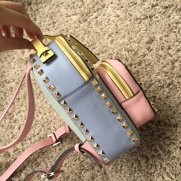 2018新作 【Valentino ヴァレンティノスーパーコピー】RockstudバックパックS パステル IW2B0859NOA