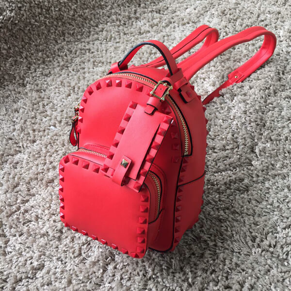 2018SS Valentino ヴァレンティノスーパーコピー バックパック Red