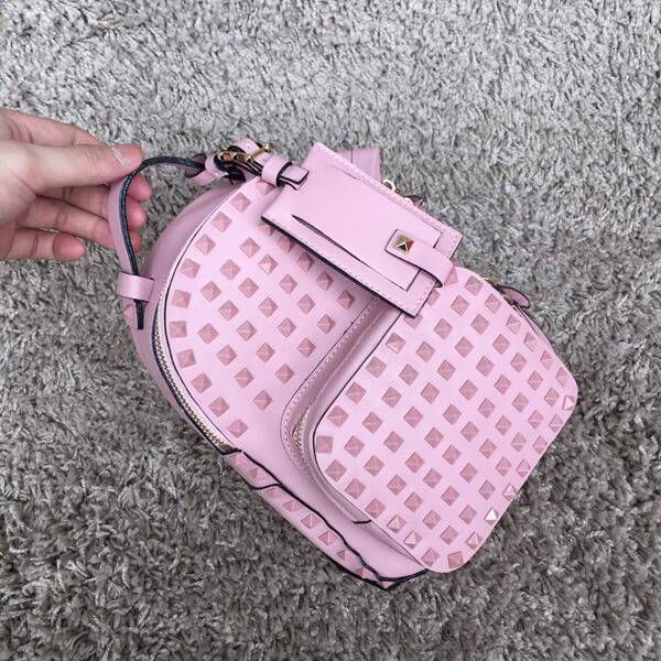 18新作 Valentino ヴァレンティノスーパーコピー バックパック Pink