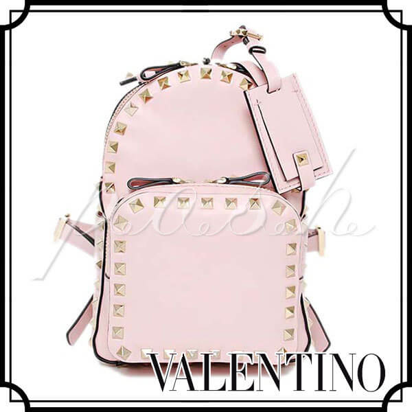 2018SS Valentino ヴァレンティノスーパーコピー ロックスタッズ　バックパック　スモール IW0B0859BOL