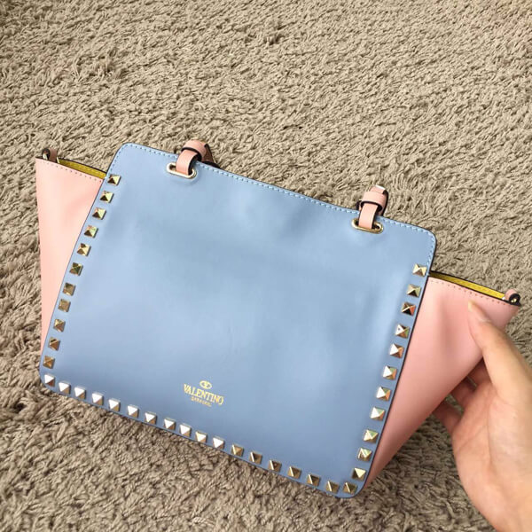 2018SS ☆Valentino ヴァレンティノスーパーコピー ヴァレンティノ☆ ROCKSTUD２WAYトート M/WATERCOLOR