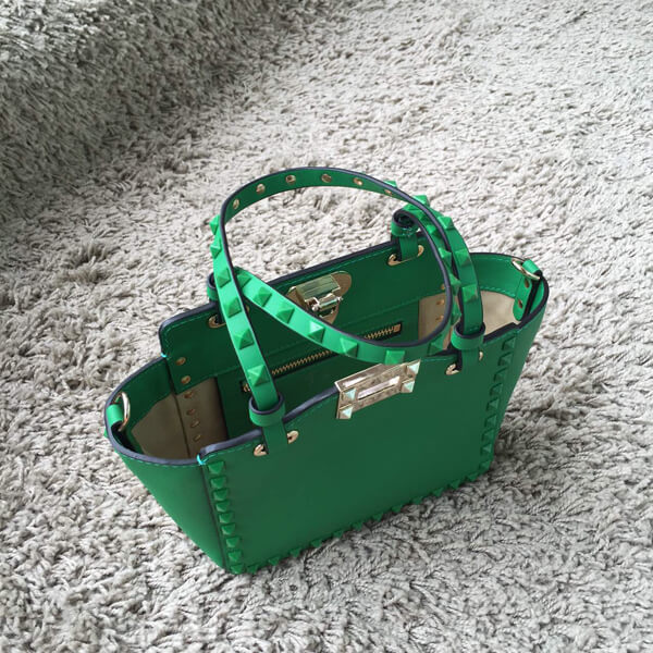 18SS V034 Valentino ヴァレンティノスーパーコピー "Rockstud" medium trapaze tote