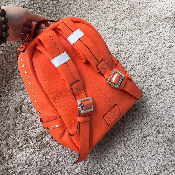 2018新作 Valentino ヴァレンティノスーパーコピー　バックパック　大 Orange！