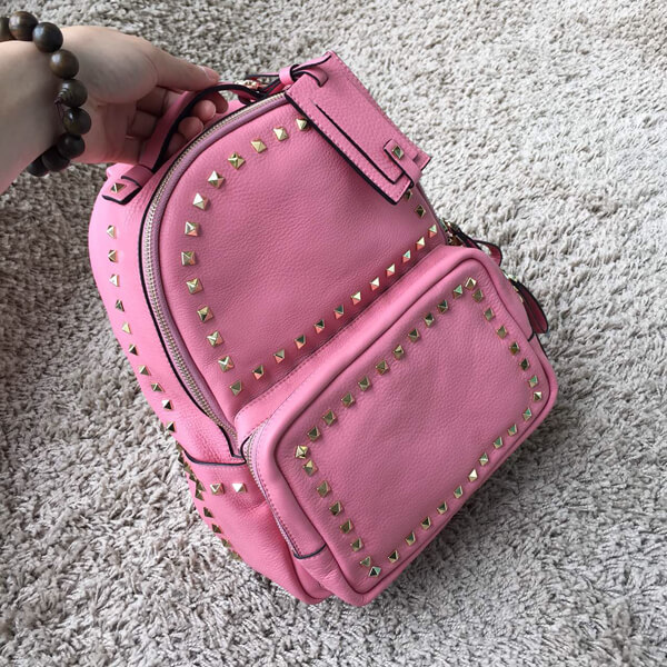 2018AW Valentino ヴァレンティノスーパーコピー　バックパック　大 Pink！