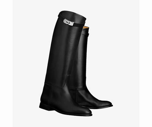 新作 エルメススーパーコピー Jumping boot ローヒール ロングブーツ