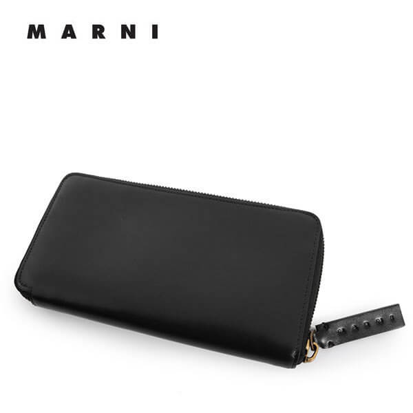 2018新作◆Marni マルニ財布コピー M34 UI0013 SX9968 ラウンドファスナー 長財布