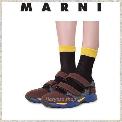 2018人気新作 セール★MARNI マルニスニーカーコピー 大人気ベルクロスニーカー