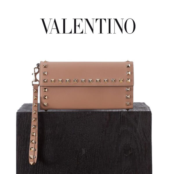 2018新作Valentino ヴァレンティノスーパーコピー バレンチノ Noisette Continental wallet