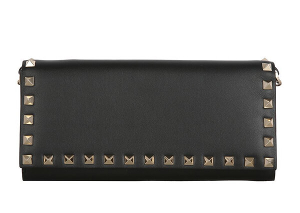 2018新作 ヴァレンティノスーパーコピー VALENTINO 18AW ROCKSTUD CHAIN WALLET