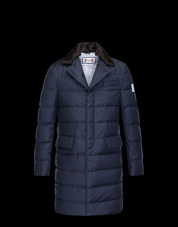 MONCLER GAMME BLEU2016/17秋冬新作ウール素材ダウンコート