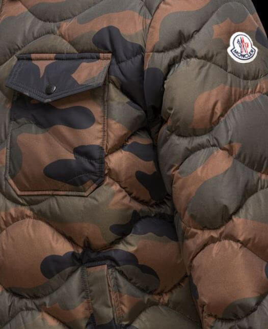 LEON11月号掲載！秋冬2019/2020 モンクレールスーパーコピー MONCLER NAMBOUR カモフラージュ柄