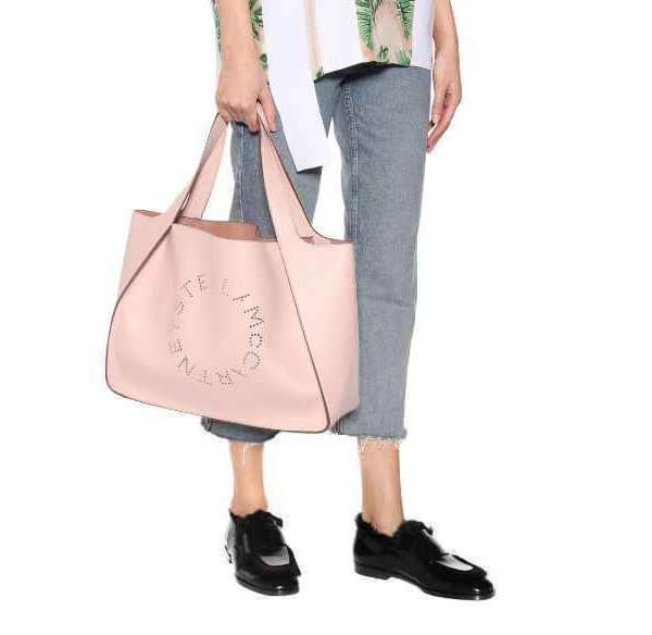 ステラマッカートニースーパーコピー STELLA MCCARTNEY Stella Logo faux leather tote